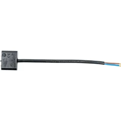 Ojordad lamppropp DCL med 15 cm sladd, svart
