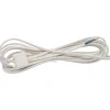 Ojordad lamppropp DCL med 4 meter sladd, vit