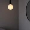 Opalfärgad globlampa E27 dimbar LED