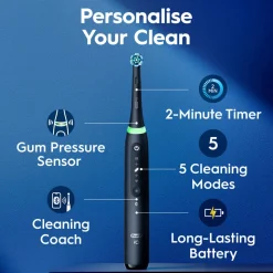 Oral-B iO 5 eltandborste, 5 borstlägen