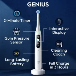 Oral-B iO9 eltandborste, 7 borstlägen