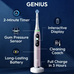 Oral-B iO9 eltandborste, 7 borstlägen
