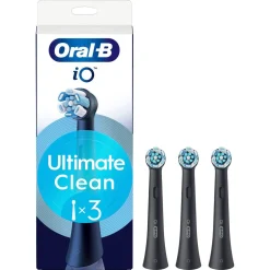 Oral-B iO Ultimate clean borsthuvud, svart
