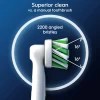 Oral-B Pro Cross Action borsthuvud, vit