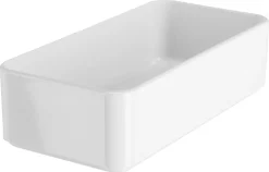 Organizer Calm förvaringslåda i vit plast