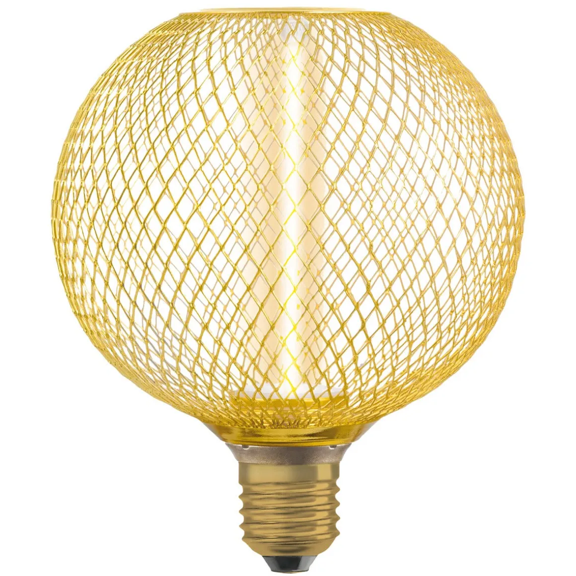 Osram Decor Gold LED E27 Straw rakt filament dimbar