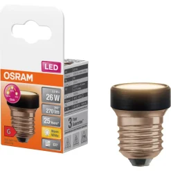Osram LED Flat E27 3,5 W varmvit, ultrakompakt