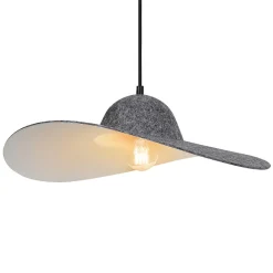 Osram Felt Hat Pendant taklampa filt E27 mörkgrå