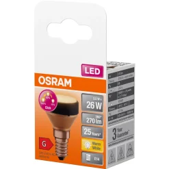 Osram LED Flat E14 3,5 W varmvit, ultrakompakt