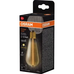 Osram Vintage 1906 Gold E27 LED-lampa magnetiskt filament
