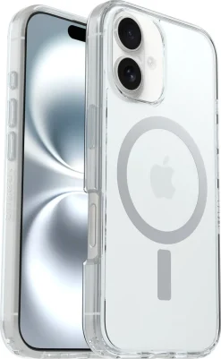 Otterbox Symmetry Clear MagSafe iPhone 16 mobilskal