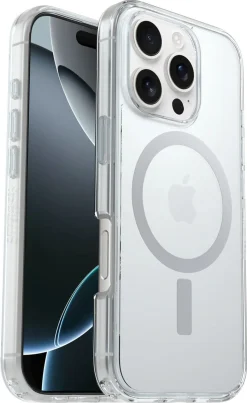 Otterbox Symmetry Clear MagSafe iPhone 16 Pro mobilskal
