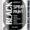 Paintguide sprayfärg svart RAL9005, 400 ml