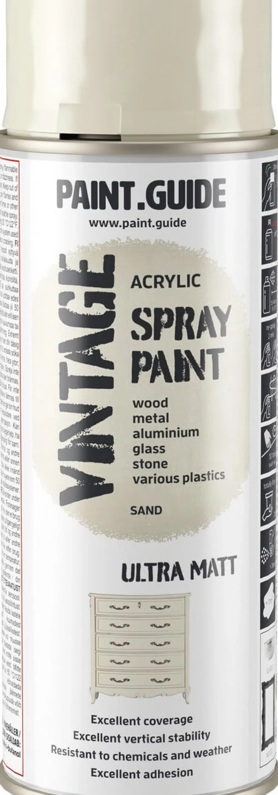 Paintguide Vintage sprayfärg ultramatt, 400 ml