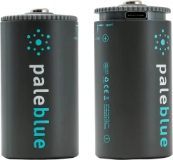 Pale Blue D laddningsbara batterier USB-C, 2-pack