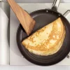 Pannkakspanna kolstål, 22 cm