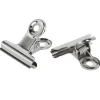 Pappersklämma Bulldog metall 31 mm silver, 5-pack