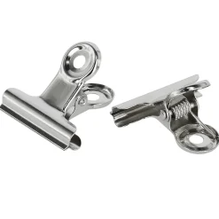 Pappersklämma Bulldog metall 31 mm silver, 5-pack