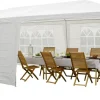 Partytält 3x6 m, med väggar