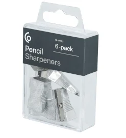 Pennvässare metall standardstorlek, 6-pack