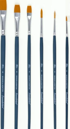 Penslar akvarell Winsor & Newton 6-pack