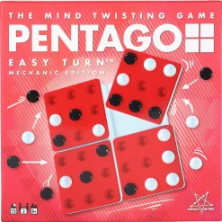 Pentago strategiskt fem i rad-spel, från 8 år