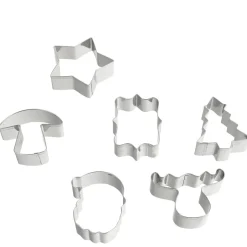 Pepparkaksformar, klassiska julmotiv, 6-pack