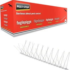 Pest-Stop Birds Spikes fågelpiggar, 5 meter