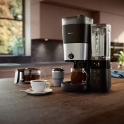 Philips Allt-i-1 kaffebryggare med kvarn 1,25 l, HD7888/01