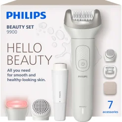 Philips Series 9000 epilator Beauty Set med 7 tillbehör