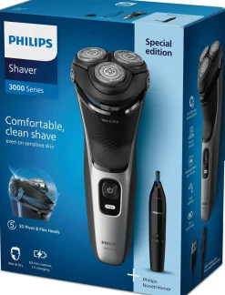 Philips Shaver 3000 Series rakapparat våt/torr