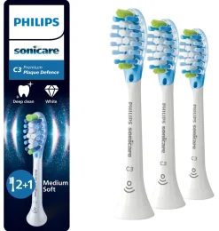 Philips Sonicare C3 Premium Plaque Defence, 3-pack