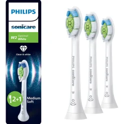 Philips Sonicare W2 Optimal White borsthuvud, 3-pack