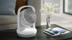 Philips CX2050/00 bordsfläkt tyst och liten, 24 W