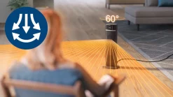 Philips CX5120 keramisk värmefläkt appstyrd, 2000 W