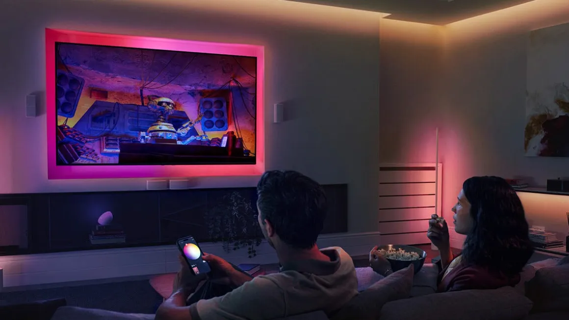 Philips Hue Flux LED-list vitt och färgat ljus, 3 meter