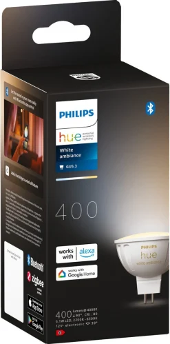 Philips Hue WA GU5,3 LED-lampa 5,1 W 12 V Bluetooth