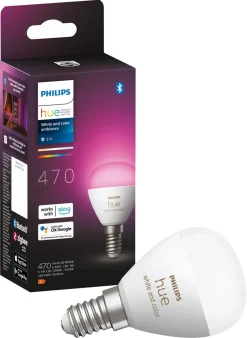 Philips Hue WCA E14 LED klotlampa 5,1 W Bluetooth
