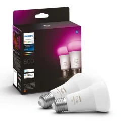 Philips Hue WCA E27 LED lampa 9 W Bluetooth 2-pack