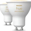 Philips Hue White Ambiance GU10 LED Bluetooth, 2-pack
