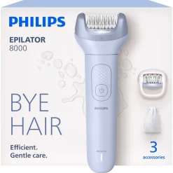 Philips Series 8000 epilator Wet & Dry sladdlös