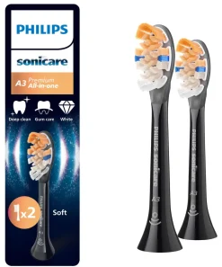 Philips Sonicare A3 Premium All-in-One borsthuvud, 2-pack