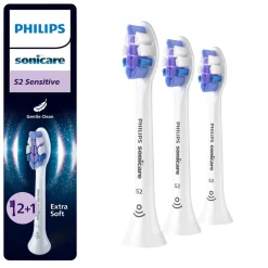 Philips Sonicare S2 Sensitive borsthuvud vit, 3-pack