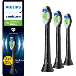 Philips Sonicare W2 Optimal White borsthuvud, 3-pack