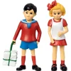 Pippi Långstrump figurset Tommy och Annika, från 3 år