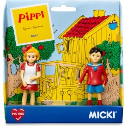 Pippi Långstrump figurset Tommy och Annika, från 3 år