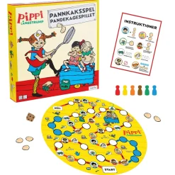 Pippi Långstrump Pannkaksspelet brädspel barn, från 4 år