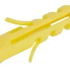 Plastplugg 5 x 24 mm, gul