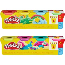Play-Doh leklera 4-pack, från 2 år