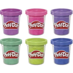 Play-Doh Sparkle glitter leklera 6-pack, från 2 år